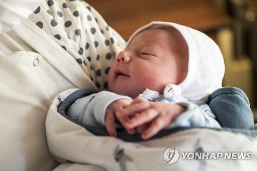 신생아 [EPA 연합뉴스 자료사진]